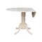 International Concepts Square Dual Drop Leaf Table, 42 in, Unfinished, 42 W, 42 L, 29.75 in H, Wood, Unfinished T-42DP - alternate 4